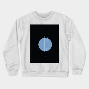 the moon Crewneck Sweatshirt